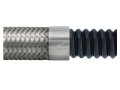 ECB-導電波紋PTFE特氟龍鋼絲編織軟管